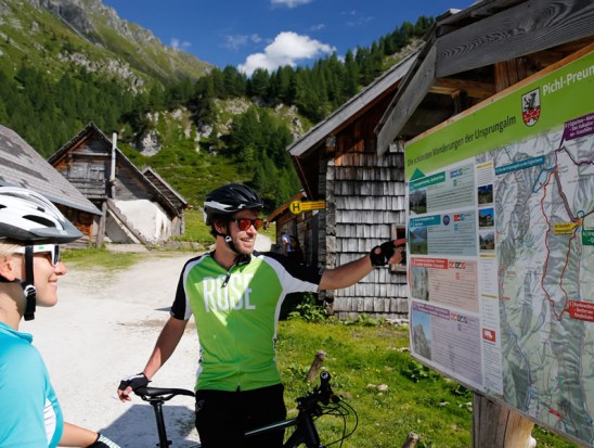 Mountainbiken auf der Ursprungalm in Pichl bei Schladming, © Schladming-Dachstein Tourismus